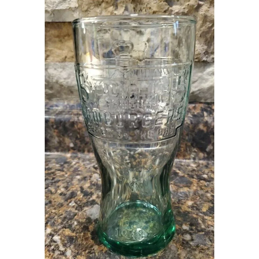 Classic McDonalds Green Glass Collector's Item